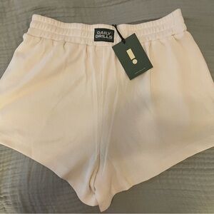 NWT!! Surf + Ranch Austin- Daily Drills Cream Shorts